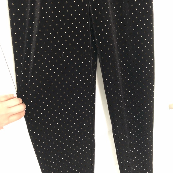 Amanda Uprichard velvet with gold studs jumpsuit. Small - Picture 3 of 10